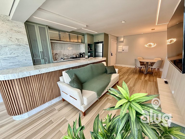 SU506T3 Ap Club Pé na Areia, Piscina Beto Carrero