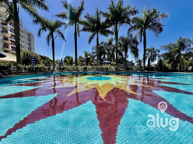 N1401 VISTAMAR Amplo Club Praia Beto Carrero 4qrts