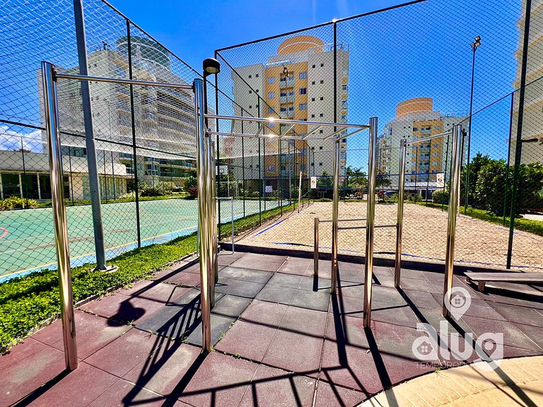 Apto 3 Quartos em Home Club com telas de Proteção