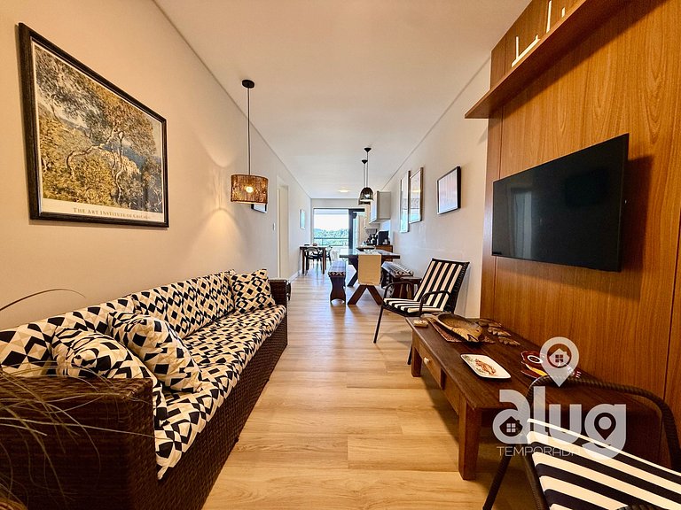 Ap Safira Vista al Mar piscina en la azotea y Beto Carrero