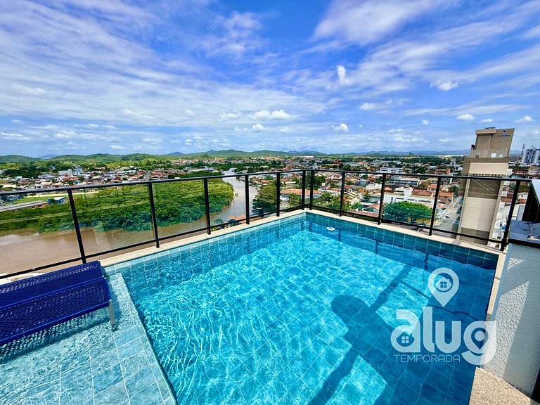 Apartment Safira Sea View Rooftop Pool and Beto Carrero