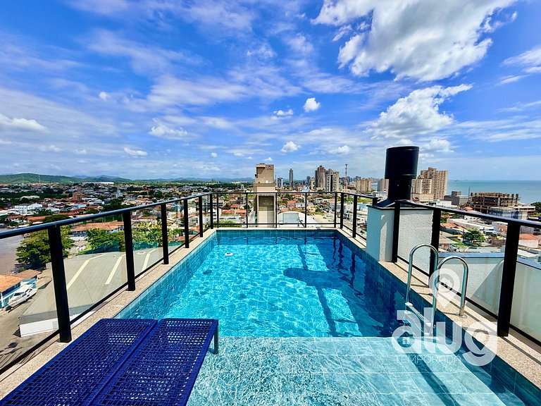 Apartment Safira Sea View Rooftop Pool and Beto Carrero