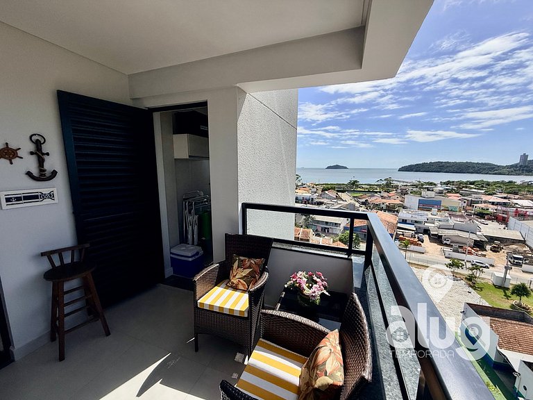 Apartment Safira Sea View Rooftop Pool and Beto Carrero
